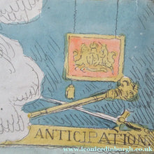 Load image into Gallery viewer, 1827 Georgian Satirical Print John Phillips Disposing of the Old Stuff. Lord Brougham
