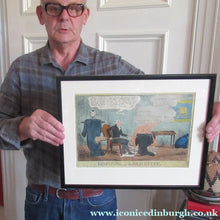 Load image into Gallery viewer, 1827 Georgian Satirical Print John Phillips Disposing of the Old Stuff. Lord Brougham
