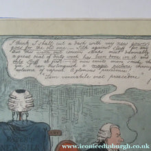 Load image into Gallery viewer, 1827 Georgian Satirical Print John Phillips Disposing of the Old Stuff. Lord Brougham
