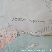 Load image into Gallery viewer, 1827 Georgian Satirical Print John Phillips Disposing of the Old Stuff. Lord Brougham
