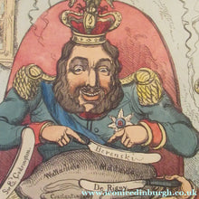 Load image into Gallery viewer, Turkish History Georgian Satirical Print George IV Image 1828
