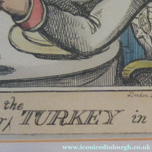 Load image into Gallery viewer, Turkish History Georgian Satirical Print George IV Image 1828
