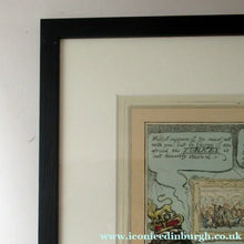 Load image into Gallery viewer, Antique GEORGIAN Satirical Print: The Allied Gourmands Taking a Luncheon; or the Turkey in Danger (1828) - British
