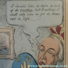 Load image into Gallery viewer, Turkish History Georgian Satirical Print George IV Image 1828
