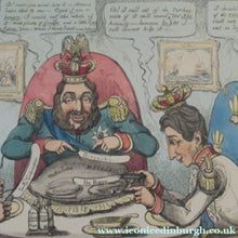 Load image into Gallery viewer, Turkish History Georgian Satirical Print George IV Image 1828
