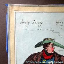 Load image into Gallery viewer, Original 1820s William Heath Satirical Print Quartette of Characters George IV, Lady Conyngham, Duke of Wellington &amp; Robert Peel
