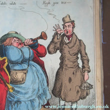 Load image into Gallery viewer, Original 1820s William Heath Satirical Print Quartette of Characters George IV, Lady Conyngham, Duke of Wellington &amp; Robert Peel

