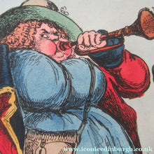 Load image into Gallery viewer, Original 1820s William Heath Satirical Print Quartette of Characters George IV, Lady Conyngham, Duke of Wellington &amp; Robert Peel
