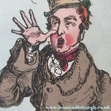 Load image into Gallery viewer, Original 1820s William Heath Satirical Print Quartette of Characters George IV, Lady Conyngham, Duke of Wellington &amp; Robert Peel
