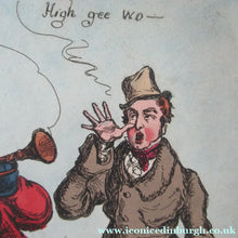 Load image into Gallery viewer, Original 1820s William Heath Satirical Print Quartette of Characters George IV, Lady Conyngham, Duke of Wellington &amp; Robert Peel
