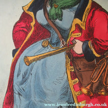 Load image into Gallery viewer, Framed. William Heath ORIGINAL 1820s Georgian FRAMED Satirical Print. Lady Conyngham: The Guard Wot Looks After the
