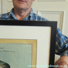 Load image into Gallery viewer, Framed. William Heath ORIGINAL 1820s Georgian FRAMED Satirical Print. Lady Conyngham: The Guard Wot Looks After the
