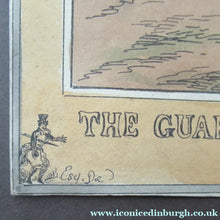 Load image into Gallery viewer, Framed. William Heath ORIGINAL 1820s Georgian FRAMED Satirical Print. Lady Conyngham: The Guard Wot Looks After the
