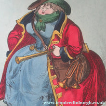 Load image into Gallery viewer, Framed. William Heath ORIGINAL 1820s Georgian Satirical Print. Lady Conyngham: The Guard Wot Looks After the Sovereign
