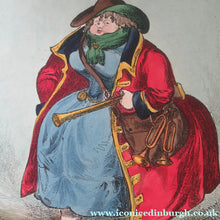 Load image into Gallery viewer, Framed. William Heath ORIGINAL 1820s Georgian FRAMED Satirical Print. Lady Conyngham: The Guard Wot Looks After the
