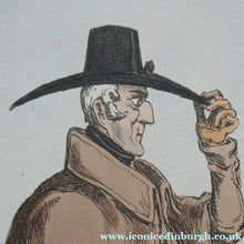 Load image into Gallery viewer, William Heath ORIGINAL 1820s Georgian Satirical Print. The Duke of Wellington. The Man Wot Drives The Sovereign
