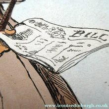 Load image into Gallery viewer, William Heath ORIGINAL 1820s Georgian Satirical Print. The Duke of Wellington. The Man Wot Drives The Sovereign
