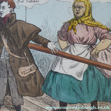 Load image into Gallery viewer, Georgian Satirical PRINT. Irish History Subject. Paddy Arthur's Night Charge 1829
