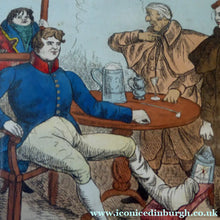 Load image into Gallery viewer, Georgian Satirical PRINT. Irish History Subject. Paddy Arthur's Night Charge 1829
