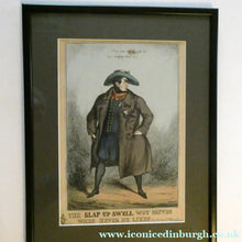 Load image into Gallery viewer, William Heath ORIGINAL 1820s Georgian Satirical Print. King George IV. The Slap up Swell... - British Prints
