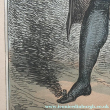 Load image into Gallery viewer, William Heath ORIGINAL 1820s Georgian Satirical Print. King George IV. The Slap up Swell..
