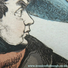 Load image into Gallery viewer, William Heath ORIGINAL 1820s Georgian Satirical Print. King George IV. The Slap up Swell..
