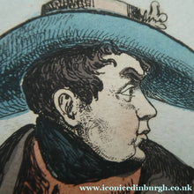 Load image into Gallery viewer, William Heath ORIGINAL 1820s Georgian Satirical Print. King George IV. The Slap up Swell..
