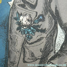 Load image into Gallery viewer, William Heath ORIGINAL 1820s Georgian Satirical Print. King George IV. The Slap up Swell..
