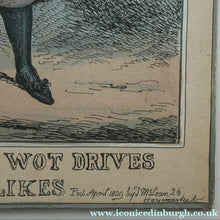 Load image into Gallery viewer, William Heath ORIGINAL 1820s Georgian Satirical Print. King George IV. The Slap up Swell..
