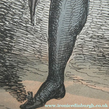 Load image into Gallery viewer, William Heath ORIGINAL 1820s Georgian Satirical Print. King George IV. The Slap up Swell..
