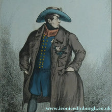 Load image into Gallery viewer, William Heath ORIGINAL 1820s Georgian Satirical Print. King George IV. The Slap up Swell...

