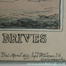 Load image into Gallery viewer, William Heath ORIGINAL 1820s Georgian Satirical Print. King George IV. The Slap up Swell..
