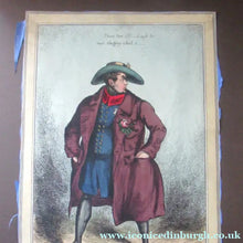 Load image into Gallery viewer, FRAMED William Heath ORIGINAL 1820s Georgian Satirical Print. King George IV. The Slap up Swell...
