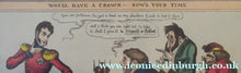 Load image into Gallery viewer, Georgian Satirical Print Willam Heath King Leopold Refuses the Greek Throne 1830
