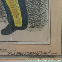 Load image into Gallery viewer, Georgian Satirical Print Willam Heath King Leopold Refuses the Greek Throne 1830
