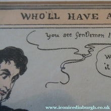 Load image into Gallery viewer, Georgian Satirical Print Willam Heath King Leopold Refuses the Greek Throne 1830
