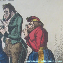 Load image into Gallery viewer, Georgian Satirical Print Willam Heath King Leopold Refuses the Greek Throne 1830
