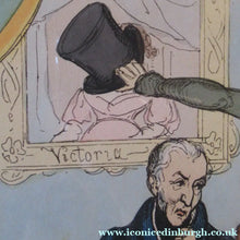 Load image into Gallery viewer, Georgian Satirical Print 1830 Royal Succession - Wellington, King Willian IV and the Duke of Cumberland
