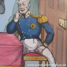 Load image into Gallery viewer, Georgian Satirical Print 1830 Royal Succession - Wellington, King Willian IV and the Duke of Cumberland
