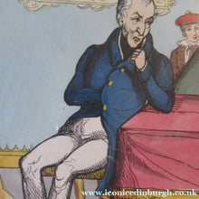 Load image into Gallery viewer, Georgian Satirical Print 1830 Royal Succession - Wellington, King Willian IV and the Duke of Cumberland
