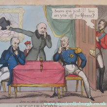 Load image into Gallery viewer, Georgian Satirical Print 1830 Royal Succession - Wellington, King Willian IV and the Duke of Cumberland
