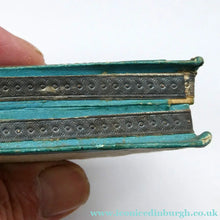 Load image into Gallery viewer, 1830s Continental Trinket Box; with quirky painting on the lid &amp; antique mirror inside
