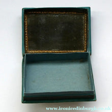 Load image into Gallery viewer, 1830s Continental Trinket Box; with quirky painting on the lid &amp; antique mirror inside - Georgian Snuff Box
