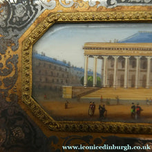 Load image into Gallery viewer, Antique 1840s French Aide Momoire with Watercolour of The Madeleine in Paris
