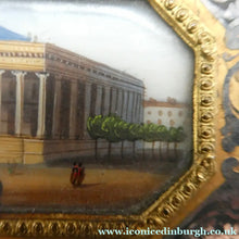 Load image into Gallery viewer, Antique 1840s French Aide Momoire with Watercolour of The Madeleine in Paris
