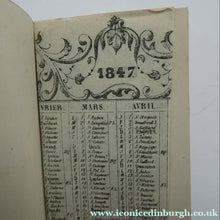 Load image into Gallery viewer, Antique 1840s French Aide Momoire with Watercolour of The Madeleine in Paris
