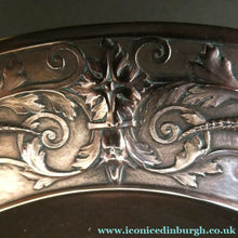 Load image into Gallery viewer, 1850s Antique Cast Copper ART UNION Tazza featuring Rims Decorations with Putti Frolicking in Scrolling Foliage
