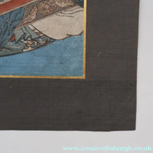 Load image into Gallery viewer, ANTIQUE Japanese Print by Utagawa Kunisada (1786 - 1865). The Colour Print Contest of a Modern Genj. Dated 1852

