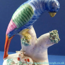 Load image into Gallery viewer, ANTIQUE Early Staffordshire Bird &amp; Lamb Quill Pen Holder. Extremely Rare and in Excellent Condition
