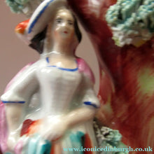 Load image into Gallery viewer, Miniature Antique Figurine with Deer Victorian
